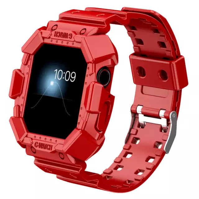 AZWATCH™ - Sporty Apple Watch TPU Silicone Band & Case Amazing Smart Watch