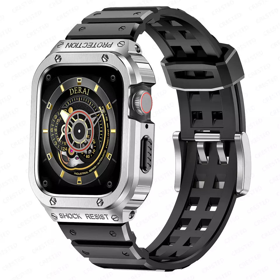 AZWATCH™ - Stainless Steel Apple Watch Band & Case Amazing Smart Watch