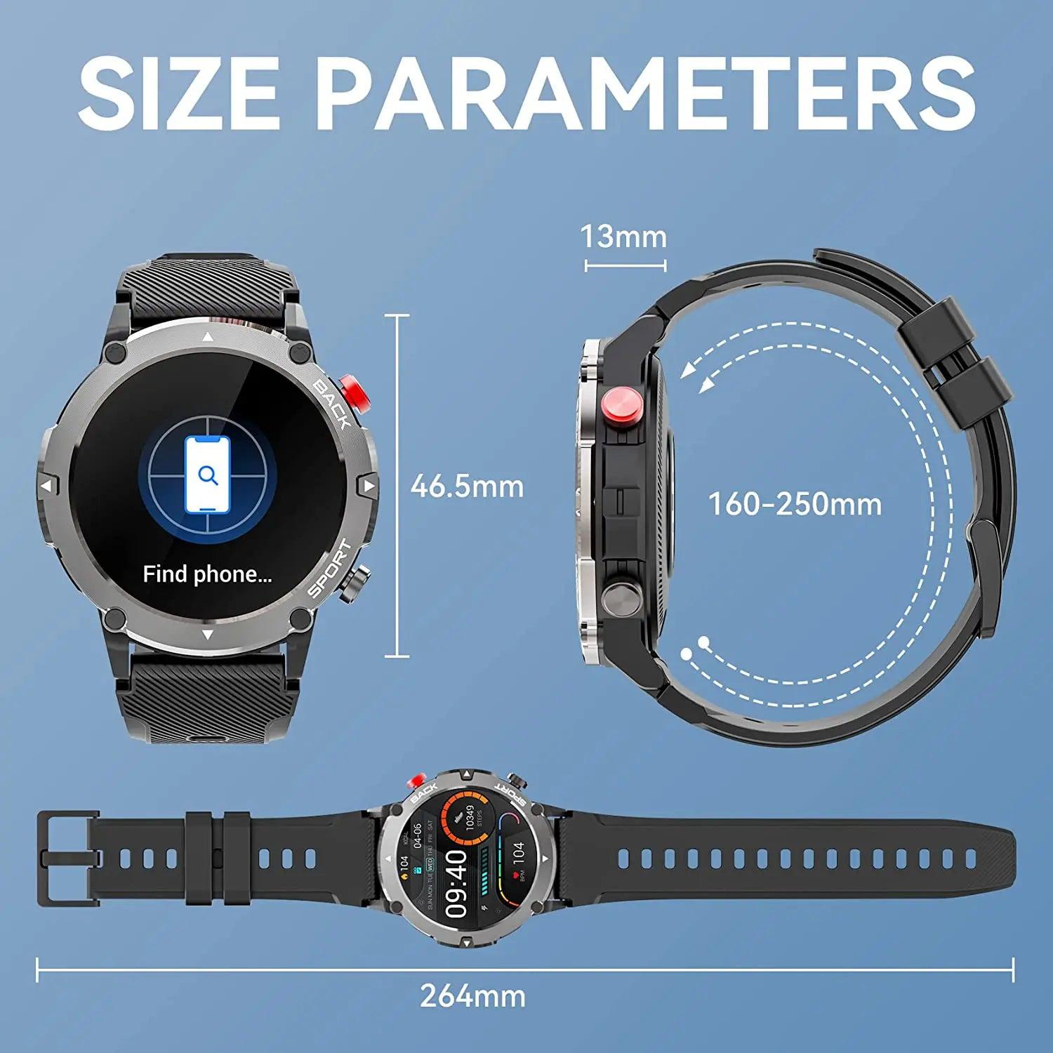 AZWATCH - Army S1 Smartwatch Amazing Smart Watch