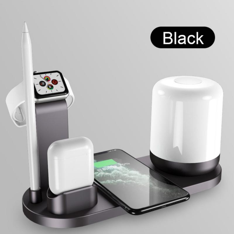 AZWATCH™ - 4 In 1 Wireless Charging Stands With Lamp Amazing Smart Watch